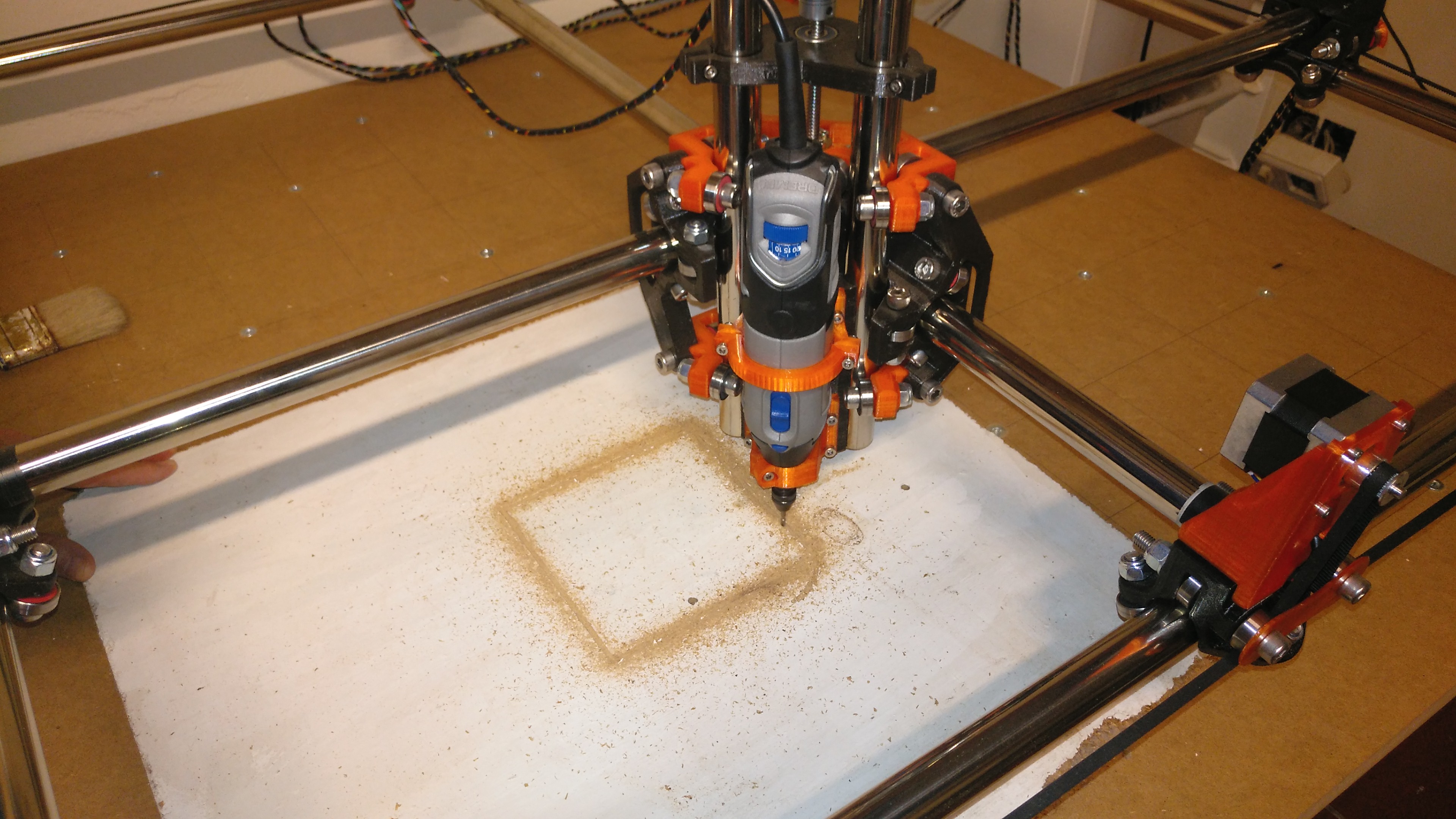 Máquina CNC de control numérico